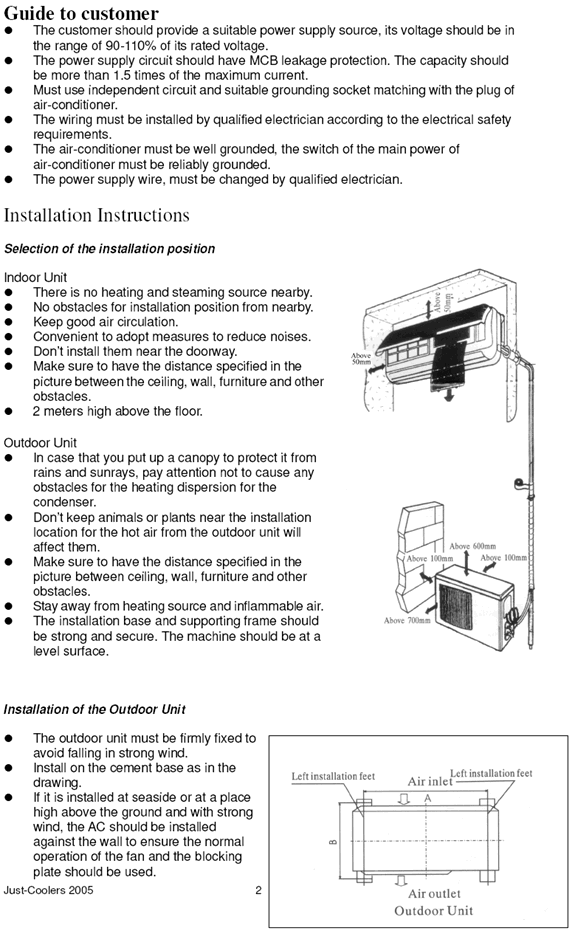 DIY Air Conditioning Installation Manual